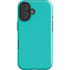 Aqua Blue iPhone 16 Plus Impact Case